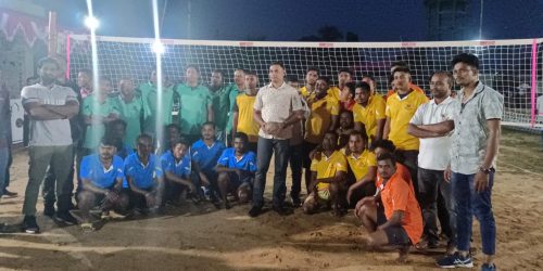 କୋଦଳା ଆମ ପୋଲିସ ସମିତି ପକ୍ଷରୁ ବନ୍ଧୁତ୍ବପୂର୍ଣ୍ଣ ଭଲିବଲ ମ୍ଯାଚ୍ ଶୁଭାରମ୍ଭ।