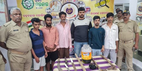 ପୈତୃକ ସମ୍ପତିକୁ ନେଇ ବିବାଦ,ଘରେ ପଶି ମହିଳାଙ୍କୁ ଆକ୍ରମଣ ଓ ଭଙ୍ଗାରୁଜା ଘଟଣାରେ, ୬ଗିରଫ