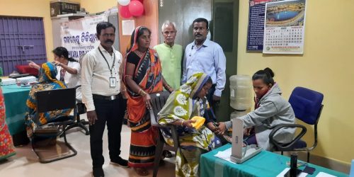 ଚିକଲଖଣ୍ଡି ପଂଚାୟତ ରେ ମାଗଣା ଗ୍ଲୁକୋମା ଓ ପରଳ ଚକ୍ଷୁ ପରୀକ୍ଷା ଶିବିର