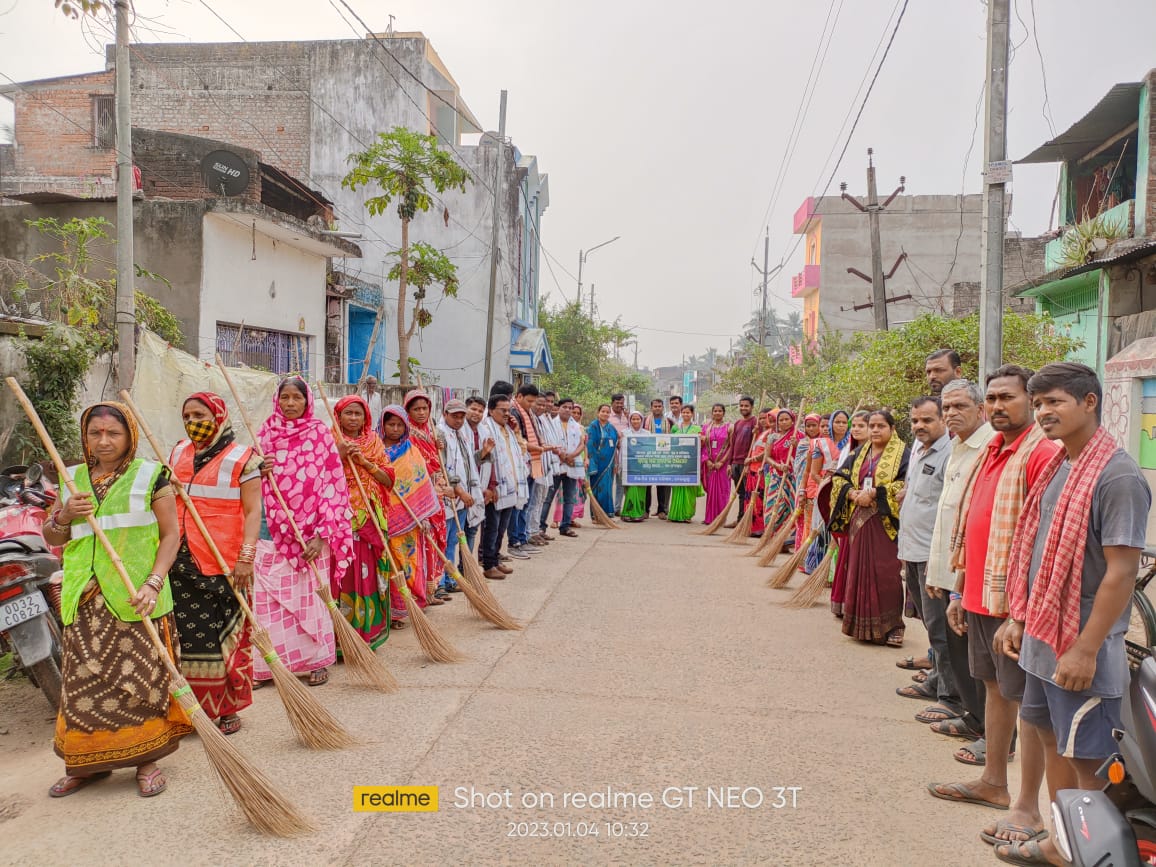 You are currently viewing ବେଲଗୁଣ୍ଠା ଏନଏସି ପକ୍ଷରୁ ସ୍ୱତନ୍ତ୍ର ଗଳି ସଫେଇ ଅଭିଯାନ