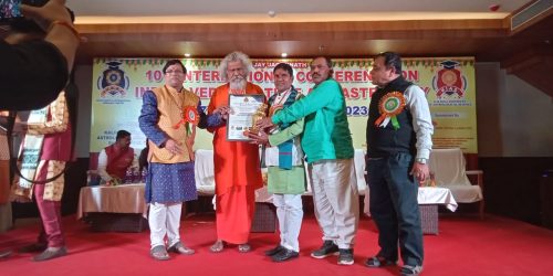 ପଣ୍ଡିତ ରାମପ୍ରସାଦ ମିଶ୍ର କୁ ଅନ୍ତଃରାଷ୍ଟୀୟ ଜୋତିଶଶାସ୍ତ୍ର ରେ ସ୍ବର୍ଣ୍ଣ ପଦକ