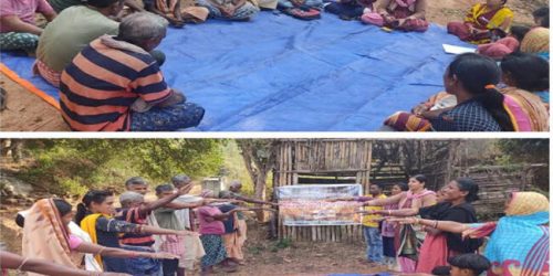 ଜଙ୍ଗଲକୁ ନିଆଁ ଦାଉରୁ ରକ୍ଷା କରିବା ନେଇ ସଚେତନତା ବୈଠକ