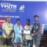 Read more about the article ୨୬ ତମ ଜାତୀୟ ଯୁବ ମହୋତ୍ସବରେ ସମ୍ବର୍ଦ୍ଧିତ ହେଲେ ବରଗଡ଼ ନେହେରୁ ଯୁବ କେନ୍ଦ୍ରର ସଦସ୍ୟ ଯୁବ ସଂଗଠକ ଆଶୀର୍ବାଦ ମହାପାତ୍ର (ଅନୁପ) ।