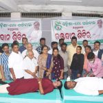 Read more about the article ଆଜାଦ ହିନ୍ଦ ବିକାଶ ସଙ୍ଘ ପକ୍ଷରୁ ୧୬ତମ ରକ୍ତଦାନ ଶିବିର ଅନୁଷ୍ଠିତ