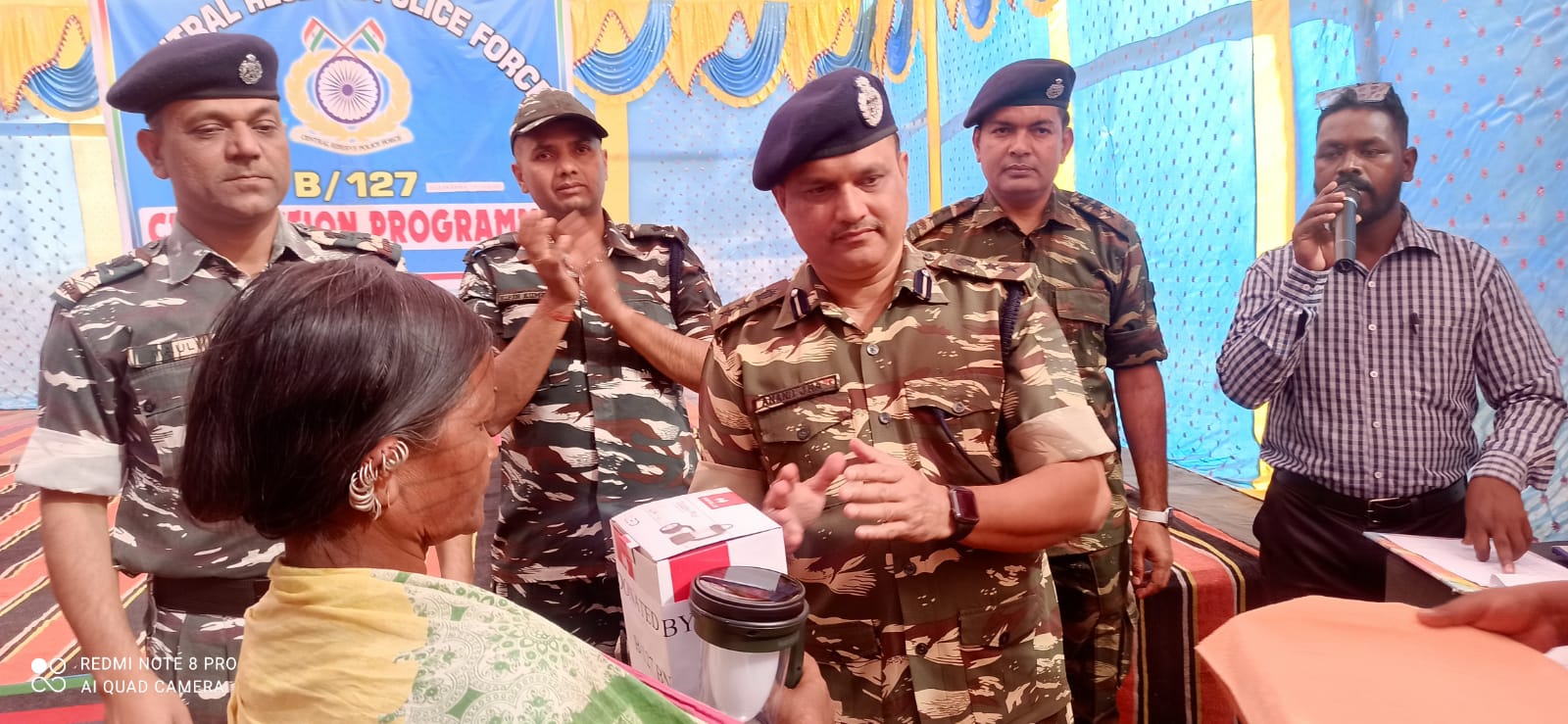 You are currently viewing ସିଆରପିଏଫ ବାଟାଲିୟନ ତରଫରୁ ଲୋକାଭୀମୁଖୀ କାର୍ଯ୍ୟକ୍ରମ ଆୟୋଜିତ