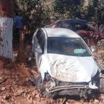 Read more about the article ଦୁର୍ଘଟଣାଗ୍ରସ୍ତ କାର୍‌ ଉପରେ ଚଢ଼ିଗଲା ଆଉ ଏକ ଦ୍ରୁତଗାମୀ ଗାଡ଼ି; ଜଣେ ମୃତ, ଅନ୍ୟ ଜଣେ ଗୁରୁତର