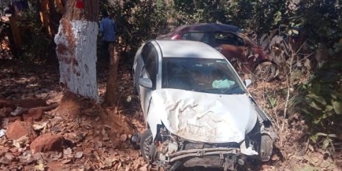 ଦୁର୍ଘଟଣାଗ୍ରସ୍ତ କାର୍‌ ଉପରେ ଚଢ଼ିଗଲା ଆଉ ଏକ ଦ୍ରୁତଗାମୀ ଗାଡ଼ି; ଜଣେ ମୃତ, ଅନ୍ୟ ଜଣେ ଗୁରୁତର