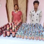 Read more about the article ଦୋକାନରେ ଚଢଉ, ବେଆଇନ ଦେଶୀ ଓ ବିଦେଶୀ ମଦ ବିକ୍ରି ମାମଲାରେ ଦୁଇ ଗିରଫ