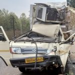 Read more about the article ସିମେଣ୍ଟ ବୋଝେଇ ଟ୍ରକ ପଛ ପଟୁ ଧକ୍କା ଦେଲା ଆଇସକ୍ରିମ ବୋଝେଇ ଗାଡି