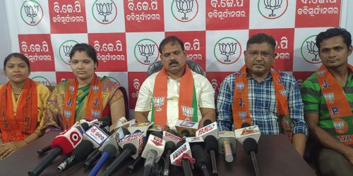 ମୁଖ୍ୟମନ୍ତ୍ରୀ ଙ୍କ ଗସ୍ତ ପୂର୍ବରୁ ବିଜେପି ର ପ୍ରେସ ମିଟ ।