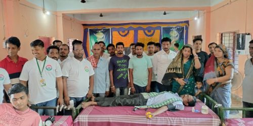 ବିପଦର ବନ୍ଧୁ ଓ ସରପଞ୍ଚଙ୍କ ସହଯୋଗରେ କାଳିମେଘି ଠାରେ ଗ୍ରୀଷ୍ମ କାଳୀନ ରକ୍ତଦାନ ଶିବିର ଅନୁଷ୍ଠିତ, ୫୭ ୟୁନିଟ୍ ରକ୍ତ ସଂଗ୍ରହ।