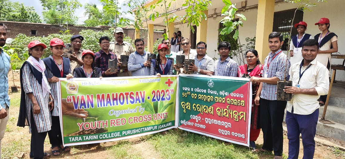 You are currently viewing ପୁରୁଷୋତ୍ତମପୁର ତାରା ତାରିଣୀ ମହା ବିଦ୍ୟାଳୟ ରେ ବନ ମହୋଛବ ସପ୍ତାହ ପାଳନ
