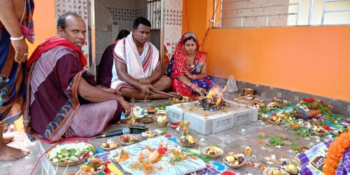 ବେଲଗୁଣ୍ଠା ଥାନା ପରିସରରେ ତ୍ରିନାଥ ମନ୍ଦିର ପ୍ରତିଷ୍ଠା ଉତ୍ସବ