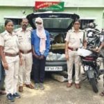 Read more about the article କାର ସହ ମଦ ଜବତ, ୨ ଗିରଫ