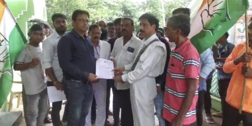 କଂଗ୍ରେସର ବେଗୁନିଆପଡ଼ା ବ୍ଲକ ଘେରାଉ