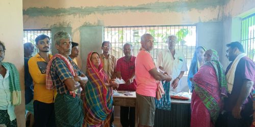 ପଟିଗୁଡା ପଞ୍ଚାୟତରେ ବ୍ଲକ୍ ଅଧ୍ୟକ୍ଷ ସିମାଞ୍ଚଳ ପାତ୍ର ଙ୍କ ଦ୍ୱାରା ନୂତନ ଭତ୍ତା ବଣ୍ଟନ କାଯ୍ୟକ୍ରମ