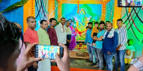 ନଳିହାଡ଼ ଗ୍ରାମରେ ବହୁ ଆଡ଼ମ୍ବର ସହ ଶ୍ରୀ ଗଣେଶ ପାଳିତ l