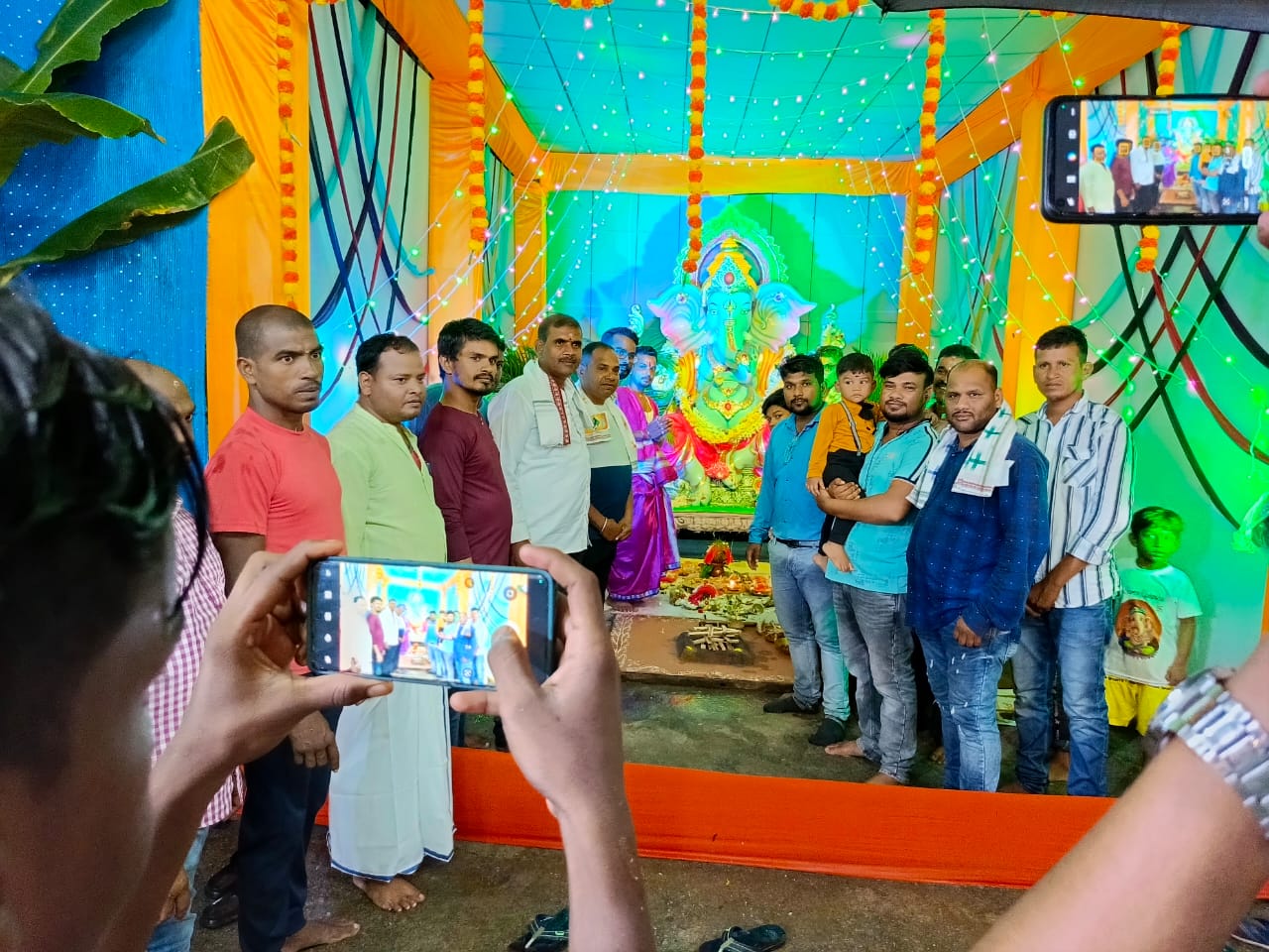 You are currently viewing ନଳିହାଡ଼ ଗ୍ରାମରେ ବହୁ ଆଡ଼ମ୍ବର ସହ ଶ୍ରୀ ଗଣେଶ ପାଳିତ l