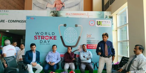 ଉତ୍କଳ ହସ୍ପିଟାଲ ବ୍ରେନ୍ ଷ୍ଟ୍ରୋକ୍ ହେଲ୍‌ଲାଇଡ ର ଶୁଭାରମ୍ଭ :-ସୁସ୍ଥ ଭବିଷ୍ୟତ ପାଇଁ ତୁରନ୍ତ ପଦକ୍ଷେପ