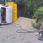 Read more about the article ତପ୍ତପାଣି ଘାଟିରେ ଗୋଡି ବୋଝେଇ ଟ୍ରକ ଦୁର୍ଘଟଣାଗ୍ରସ୍ତ