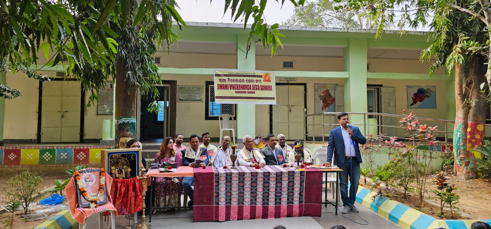 You are currently viewing ସ୍ୱାମୀ ବିବେକାନନ୍ଦ ସେବା ସଂଘ ତରଫରୁ ସ୍ୱାମୀଜୀଙ୍କ ଜୟନ୍ତୀ ପାଳିତ।