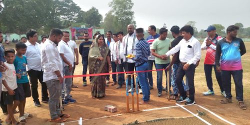 ଧରାକୋଟ ରେ ଚିତ୍ତ ରଞ୍ଜନ ସ୍ମାରକୀ କ୍ରିକେଟ ଟୁରନାମେଣ୍ଟ ଉଦ୍ଘାଟିତ