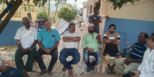 ବାବା ତୁମ୍ବେଶ୍ୱର ମନ୍ଦିର ପ୍ରତିଷ୍ଠା ମହୋତ୍ସବ, ମନ୍ଦିର ପିଠ ପରିଦର୍ଶନ କରିବା ସହିତ କମିଟି ସଦସ୍ୟ ଙ୍କ ସହିତ ଆଲୋଚନା କଲେ ବିଜେପି ନେତା ପ୍ରତାପ ନାୟକ ।