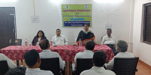 କୋଦଳା କୋର୍ଟ ପରିସରରେ ଟ୍ରାଫିକ ସଚେତନତା କାର୍ଯ୍ୟକ୍ରମ ଅନୁଷ୍ଠିତ,