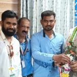 Read more about the article ସଦର ଥାନା ଅଧିକାରୀଙ୍କୁ ଭେଟିଲା ରାଷ୍ଟ୍ରୀୟ ପତ୍ରକାର ସଂଘ