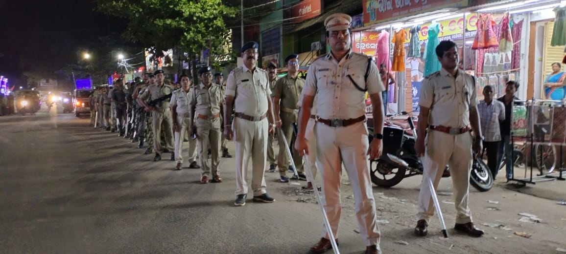 You are currently viewing ଜଗନ୍ନାଥ ପ୍ରସାଦ ପୋଲିସର ଫ୍ଲାଙ୍ଗମାର୍ଚ୍ଚ l