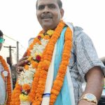 Read more about the article ଚାଲି ଚାଲି ଘର କୁ ଘର ବୁଲି ଭୋଟ ଭିକ୍ଷା କରୁଛନ୍ତି ସାକା ସୁଜିତ