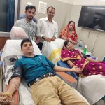 Read more about the article ରକ୍ତଦାନ ଓ ବୃକ୍ଷ ରୋପଣ କରି ନୂତନ ଉଦାହରଣ ସୃଷ୍ଟି କଲେ ନବ ଦମ୍ପତି ।