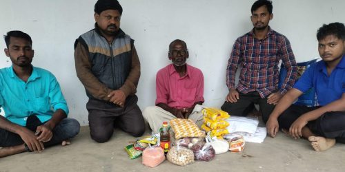 ଜଗନ୍ନାଥ ଚାରିଟେବୁଲ ଟ୍ରଷ୍ଟ ପକ୍ଷରୁ ଅସହାୟ ବୃଦ୍ଧଙ୍କୁ ସହାୟତା ।