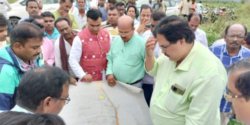 ପଦ୍ମନାଭପୁର ଗ୍ରାମପଞ୍ଚାୟତର ଭୂସୁଣ୍ଡା , ଭିମୀପୁର, ନନ୍ଦଗାଁ ର ଚାଷ ଜମିକୁ ପାଣି ଯୋଗାଇବା ପାଇଁ ଆକ୍ସନ ମୋଡରେ ଆର. ଭି. ଏନ୍ ଅବବାହିକାର ମୁଖ୍ୟ ଯନ୍ତ୍ରୀ