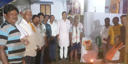 ଯାଦବ ମହାସଭା ପକ୍ଷରୁ ଶ୍ରଦ୍ଧାଞ୍ଜଳୀ ସଭା ।