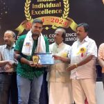 Read more about the article भारतीय व्यक्तिगत उत्कृष्टता अवार्ड से सम्मानित हुए पत्रकार सतीश।