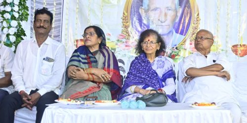 ଜନ୍ମ ମାଟିରେ ମହା ନାୟକ ଚନ୍ଦ୍ରମଣି ସ୍ବାଇଁଙ୍କ ସ୍ମୃତି ଚାରଣ ଓ ଶ୍ରଦ୍ଧାଂଜଳି ଅର୍ପଣ