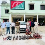 Read more about the article ବିଦେଶୀ ମଦ ସହ କାର୍ ଜବତ,ଜଣେ ଗିରଫ