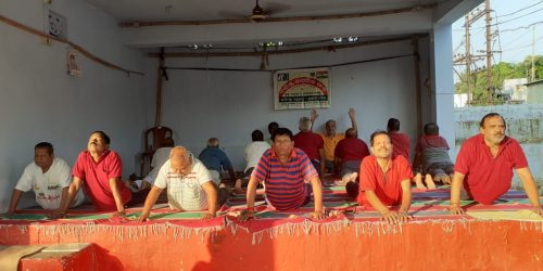 ହସ,ଯୋଗ ଓ ବ୍ଯାୟାମ କେନ୍ଦ୍ରରେ ବିଶ୍ବ ବୟୋଜ୍ଯେଷ୍ଠ ନାଗରିକ ଦିବସ ପାଳିତ ।