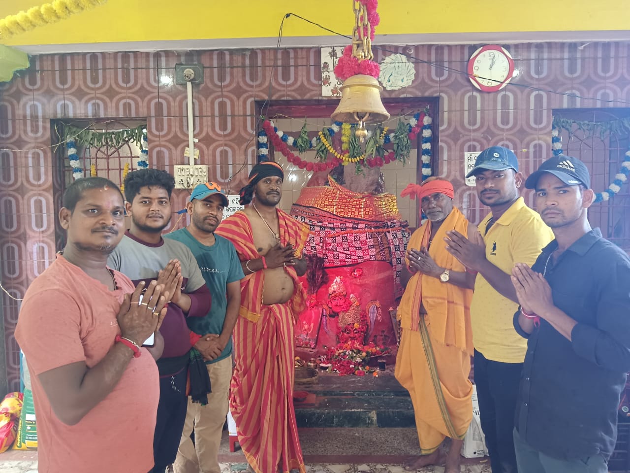 You are currently viewing ଏଲାମା ଝାମି ମନ୍ଦିର ଠାରେ ମାଆଙ୍କ ନବରାତ୍ର ପୂଜା ଅନୁଷ୍ଟିତ ,