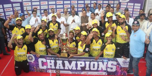 आईडीसीए 8वीं टी-20 राष्ट्रीय बधिर क्रिकेट चैंपियनशिप का सम्मान समारोह के साथ समापन, दिल्ली बधिर टीम विजेता घोषित, जबकि बंगाल बधिर टीम उपविजेता रही।