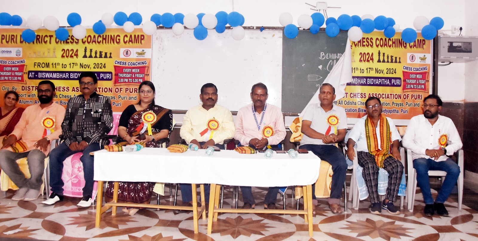 You are currently viewing ପୁରୀ ଜିଲ୍ଲା ଚେସ୍ କୋଚିଂ କ୍ୟାମ୍ପ ଉଦଘାଟିତ