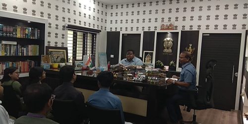 ଶିକ୍ଷାନବୀଶ ଆଇଏଏସ ଙ୍କୁ ଜିଲ୍ଲାପାଳ ଙ୍କ ମାର୍ଗଦର୍ଶନ