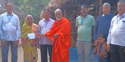 ବିପଦର ବଂଧୁ ସେବା ସଙ୍ଗଠନ ତରଫରୁ ସହାୟତା ପ୍ରଦାନ ।