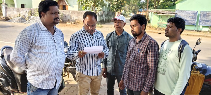 You are currently viewing ଟାୱାର କାର୍ଯ୍ୟକ୍ଷମ ପାଇଁ ଉପ ଜ଼ିଲ୍ଲାପାଳ ଓ କନ୍ଧମାଳ ସାଂସଦ ଙ୍କୁ ଦାବୀ ପତ୍ର ପ୍ରଦାନ