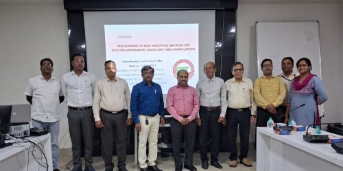 ସହକାରୀ ଭେଷଜ ନିୟନ୍ତ୍ରକଙ୍କୁ ପିଏଚଡ଼ି ସମ୍ମାନ