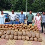 Read more about the article ଫଳ ବୋଝେଇଁ କଣ୍ଟେନେର ଗାଡି ରୁ 260 କେଜି ଗଞ୍ଜାଇ ସହ ମହାରାଷ୍ଟ୍ର ଜଣେ ଗଞ୍ଜାଇ ବେପାରୀ ଗିରଫ