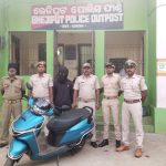 Read more about the article ଭେଜିଫୁଟ ରୁ ଚୋରି ସ୍କୁଟି କୋଦଳା ରୁ ଉଦ୍ଧାର କଲା ପୋଲିସ