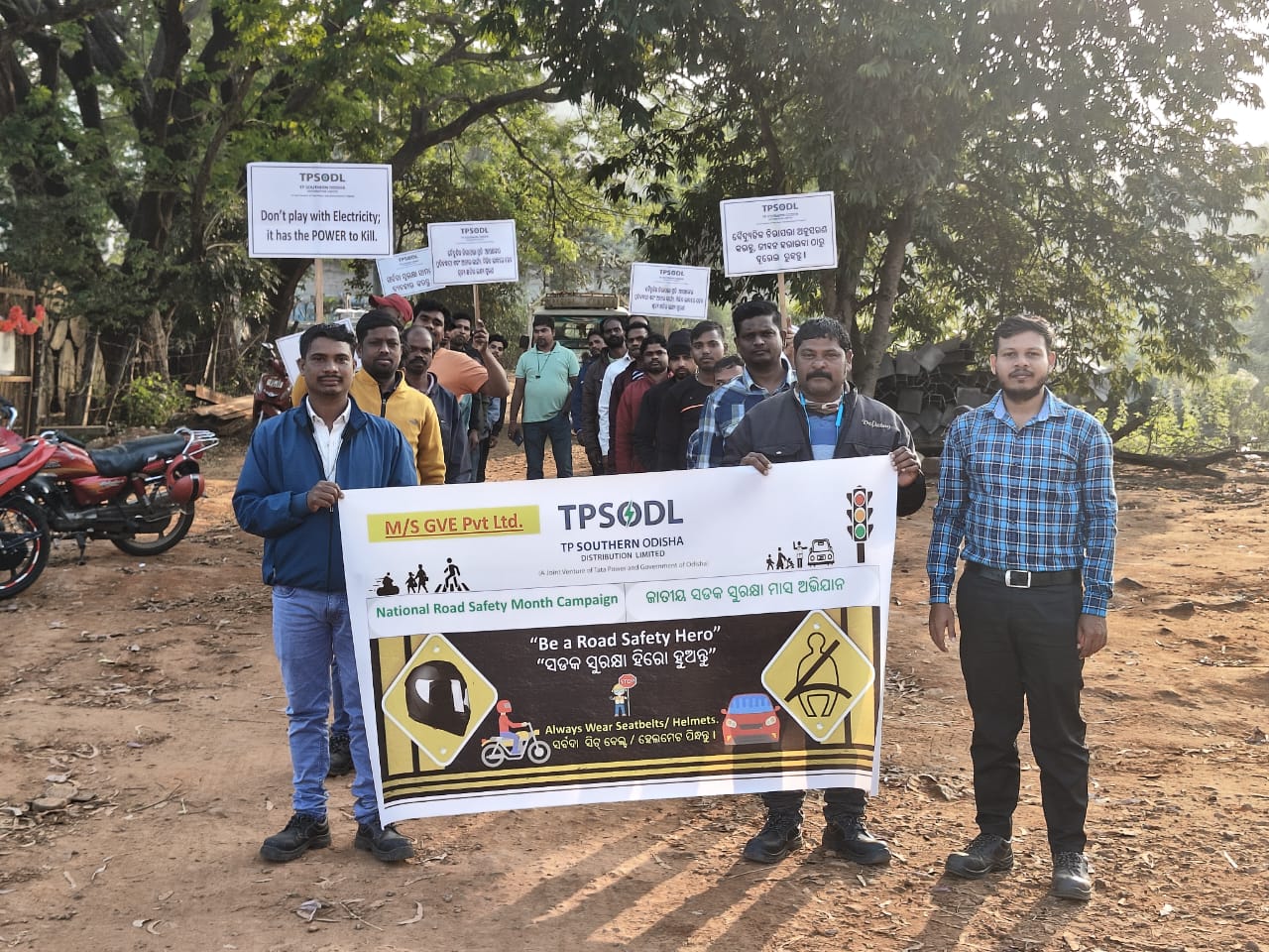 You are currently viewing TPSODL Celebrates Road Safety Month Across Southern Odisha Berhampur, January: TP Southern Odisha Distribution Limited (TPSODL) is actively promoting road safety awareness through a month-long campaign as part of National Road Safety Month. Under the theme “Be A Road Safety Hero,” the company has launched a series of impactful initiatives across Southern Odisha, reinforcing its commitment to community well-being and safety.