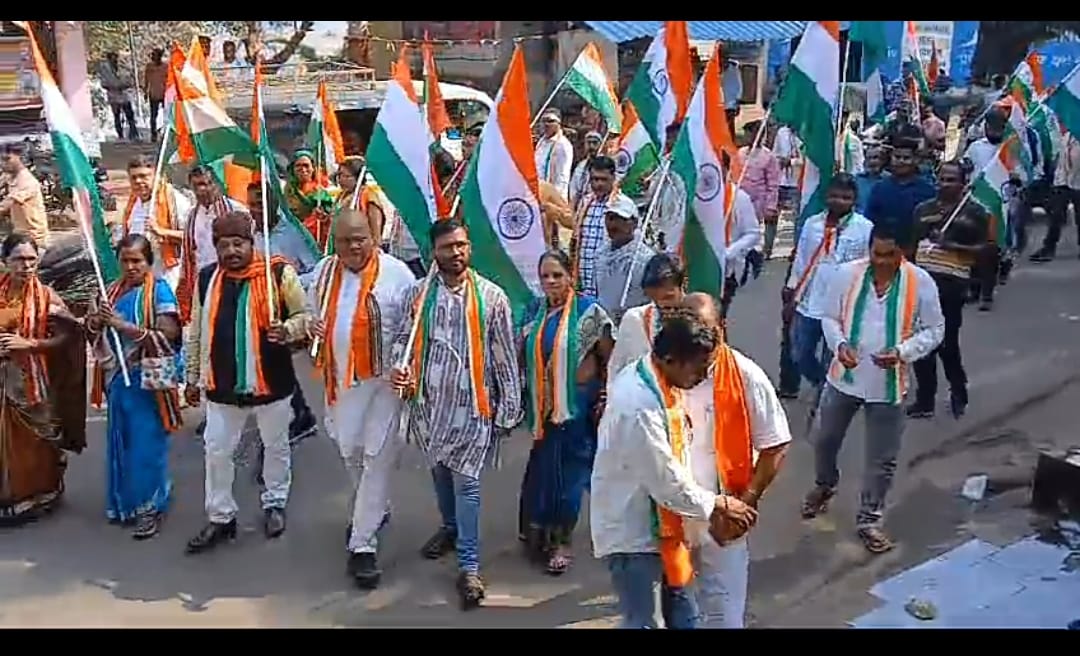 You are currently viewing ବନ୍ଦେ ମାତରଂ ଫାଉଣ୍ଡେସନ୍ ଟ୍ରଷ୍ଟ ପକ୍ଷରୁ ତ୍ରିରଙ୍ଗା ଶୋଭାଯାତ୍ରା |